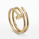 Pavé Juste Un Clou Style Double Wrap Ring