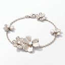 Pavé 5 Frivole Flowers Bracelet