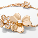 Pavé 5 Frivole Flowers Bracelet