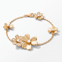 Pavé 5 Frivole Flowers Bracelet