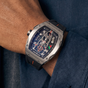RM McLaren Speedtail Silver Open Dial  Auto & Aviation Watch | RM 40-01