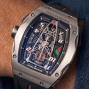 RM McLaren Speedtail Silver Open Dial  Auto & Aviation Watch | RM 40-01