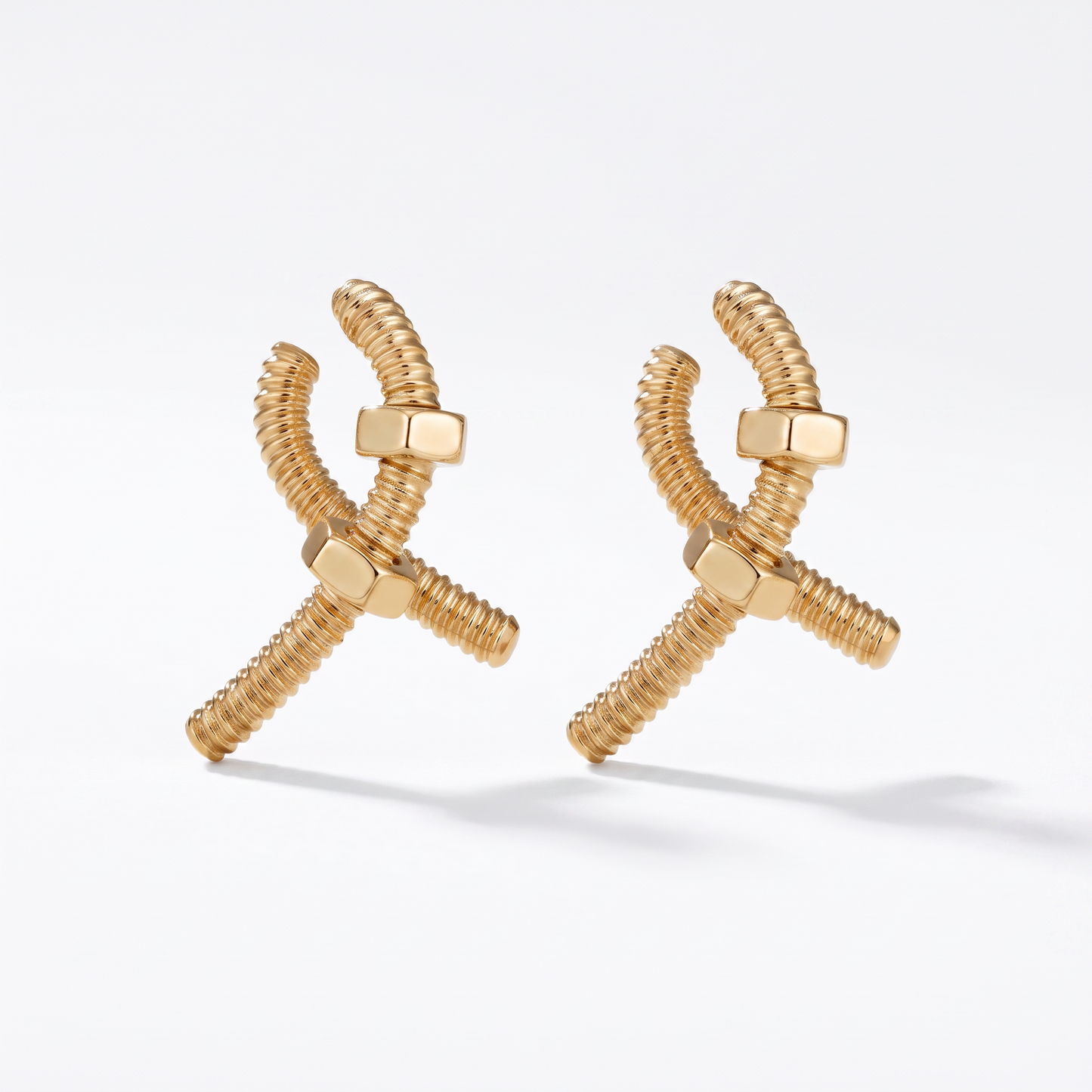 Screws Écrou De Earrings