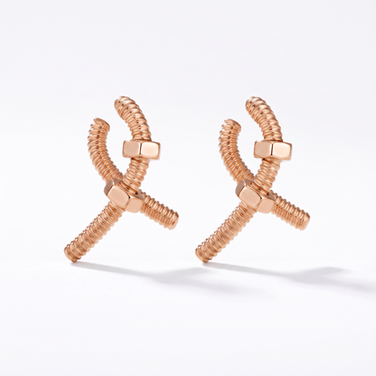 Screws Écrou De Earrings