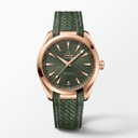 Seamaster Aqua Terra 150M Green Dial Rose Tone Men's Watch | OM 220.52.41.21.10.001