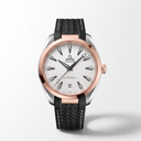 Seamaster Aqua Terra 150M White Dial Rose Tone Bezel Men's Watch | OM 220.52.41.21.10.001