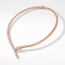 Serpenti Rose Tone Pavé Diamond Wrap Necklace