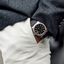 Sky-Dweller White Gold Black Dial Time And Ring-Command Control Men's Watch | RL 42 336239