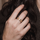Small Love 3 Row Pavé Band Ring