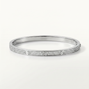 Small Love Diamonds 2 Row Paved Bracelet