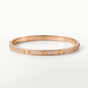 Small Love Diamonds 2 Row Paved Bracelet