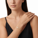 Small Love Diamonds 2 Row Paved Bracelet