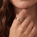 Small Love Solitaire 1 Diamond Ring