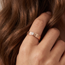 Small Love Solitaire 1 Diamond Ring