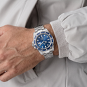 Submariner Vivid Blue Sapphire And Diamond Bezel Men's Watch | RL 40 116610