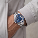 Submariner Vivid Blue Sapphire And Diamond Bezel Men's Watch | RL 40 116610
