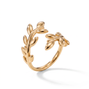 Victoria Vine Bypass Leaf Ring