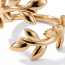 Victoria Vine Bypass Leaf Ring