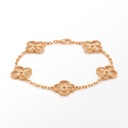 Vintage Alhambra Fluted Clover 5 Motifs Bracelet