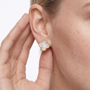 Vintage Alhambra Pearl Earrings