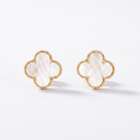 Vintage Alhambra Pearl Earrings