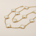 Alhambra 10 Motifs Mother Of Pearl Necklace