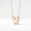Alhambra Butterfly Charm Gold Tone Necklace