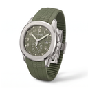 Aquanaut Chronograph Khaki Green Dial Stainless Steel Men's Watch | PP 5968G-010