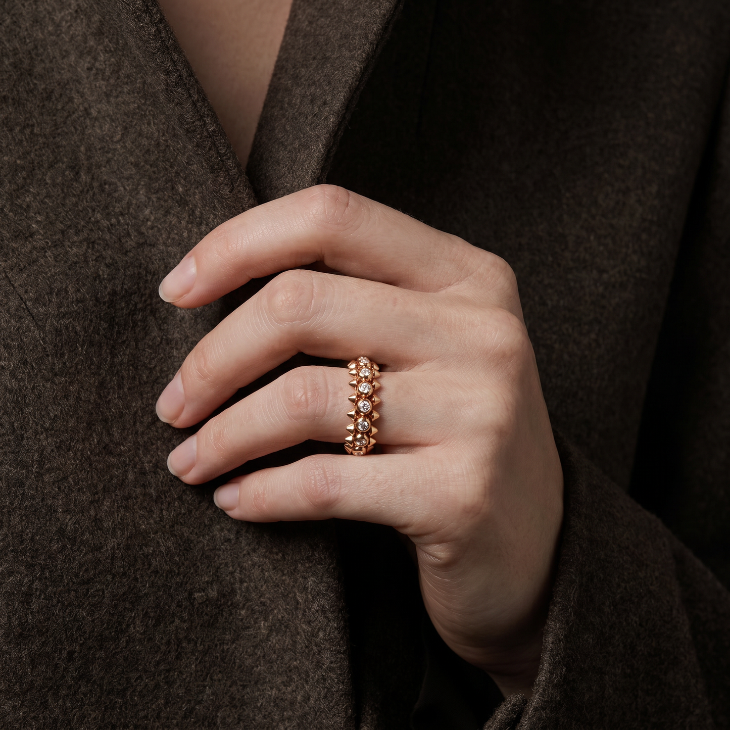 Clash De Diamond Ring