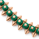 Clash De Gemstone Pendant Necklace