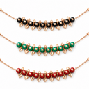 Clash De Gemstone Pendant Necklace
