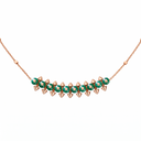 Clash De Gemstone Pendant Necklace