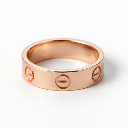 Classic Love Band Ring