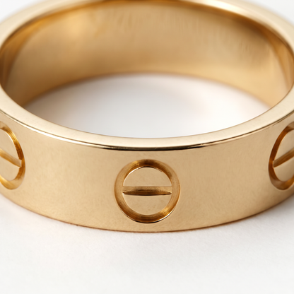Classic Love Band Ring