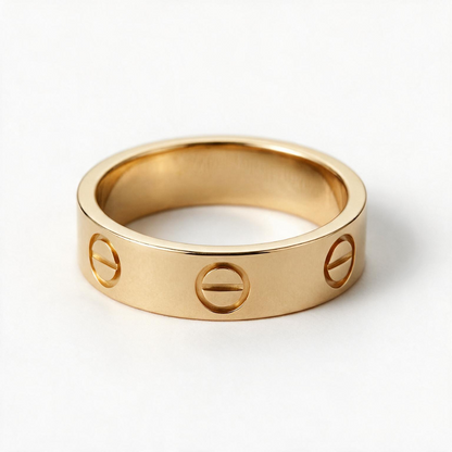Classic Love Band Ring