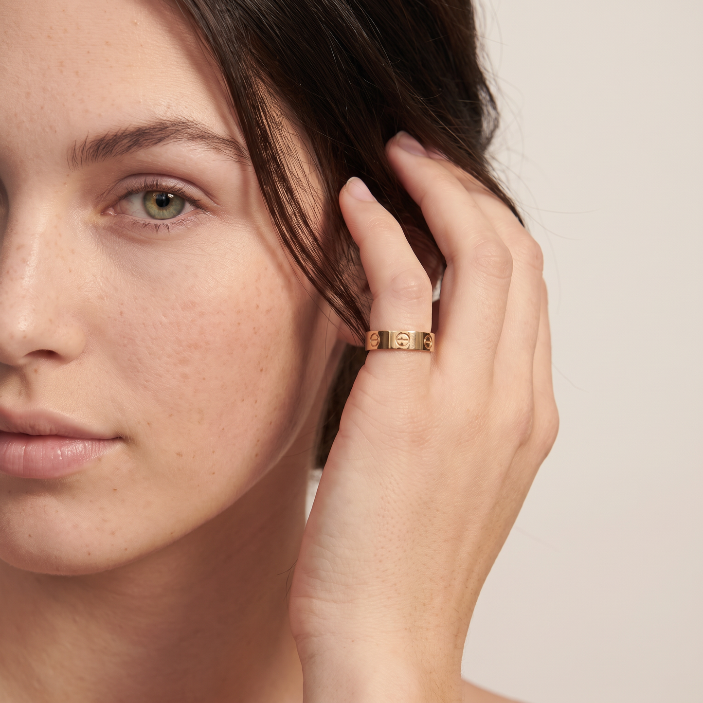 Classic Love Band Ring