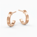 Classic Love Hoop Earrings