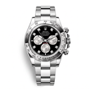 Cosmograph Daytona Bright Black Dial White Gold Automatic Men's Watch | RL 40 126509-0002