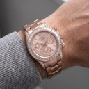 Cosmograph Daytona Everose Dial Diamond-Set Men's Watch | RL 40 126595TBR-0001