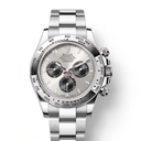 Cosmograph Daytona Silver Dial White Gold Automatic Men's Watch | RL 40 126509-0003