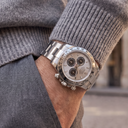 Cosmograph Daytona Silver Dial White Gold Automatic Men's Watch | RL 40 126509-0003