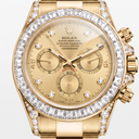 Cosmograph Daytona Yellow Gold Dial Diamond-Set Men's Watch | RL 40 126598TBR-0001