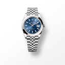 Datejust Oyster Oystersteel Blue Dial Men's Watch | RL 41 126300-0002