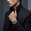 Daytona Rainbow White Gold Black Diamond Dial Sapphire Bezel Men's Watch | RL 40 116599RBOW