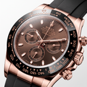 Daytona Rose Gold Oysterflex Chocolate Dial Men's Watch | RL 40 116515