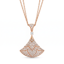 Diva's Dream Full Paved Long Necklace