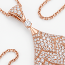 Diva's Dream Full Paved Long Necklace