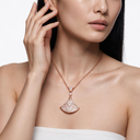 Diva's Dream Full Paved Long Necklace