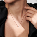 Elsa Peretti Solitaire 1 Diamond Pendant Necklace