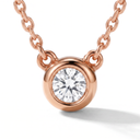 Elsa Peretti Solitaire 1 Diamond Pendant Necklace